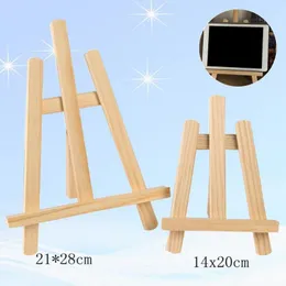 Haken Holz Staffelei Malerei Zeichnung Stand Rahmen Künstler Stativ Display Regal Dreieck Hochzeit Tisch Karte Halter Kunst Rack