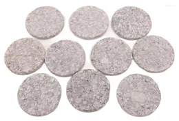 Sacchetti per gioielli 10 PCS 40mm Coin Maifan Stone Natural Maifanite Lonic Acqua alcalina