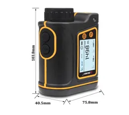 Telescope Rangefinder Laser Range Finder Digital Distance Meter Hunting Monocular Golf LCD Display Roulette Tape Measure9912113