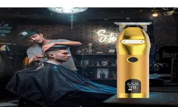 Hair Clippers Clipper Oil Head Lettering Short Electronic Golden Salon Professional Cordless Outliner Trimmer For Men11144000