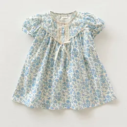 Mädchen Kleider XINYU Kleid Für Gedruckt Kurzarm Kleidung Frühling Sommer Kinder Mode Baby Mädchen Kleidung Kinder Kostüm 230607