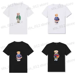 Camisetas masculinas Bear Tshirts Designers Fashion T Shirts Ralphs Polos Mens Womens T-shirts Tees Tops Man Casual tShirt Luxurys Clothing Sleeve T230608