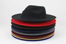 Fashion Hats Womens Mens Trilby Caps Jazz Hats Fedoras Top Wide Brim Hats Popular Formal Fashion Cap1846456