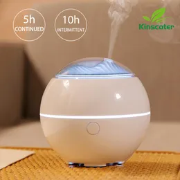 Urządzenia Kinscoter Przenośny aromat olejek aromatyczny dyfuzor mini aromaterapia nawilżacz ultradźwiękowy producent mgły Humidificador dla samochodu domowego samochodu domowego