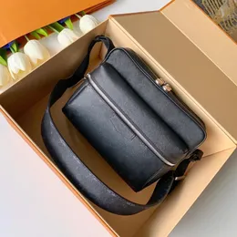 7A Kwaliteit designer tas heren vrouwen Echt Leer Outdoor Crossbody tas Messenger Bags Schoudertas Handtassen draagtas Portemonnee Portefeuilles Met Originele Doos M30233