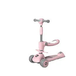 ZL Scooter's Scooter Baby Female Pedal Walker Car Three-In-One