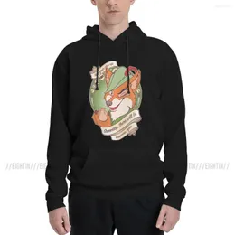 Herren-Kapuzenpullover, Paar, dünnes Fleece-Sweatshirt, Männer halten Ihr Kinn hoch, gereinigte Baumwolle, Robin-Cartoon, pelzig, mit Kapuze, einzigartig