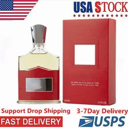 3-7 gün içinde ABD'ye ücretsiz gönderim orijinal 100ml parfüm erkekler için orijinal klasik parfüm erkekler deodorant