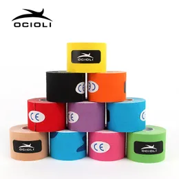 Skate Protective Gear 20 Pcs Buona qualità Kinesiotape Nastri atletici Nastro kinesiologico Sport Taping Strapping Calcio Esercizio Ginocchiera Compressione 230608