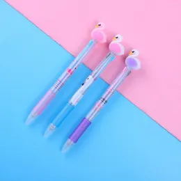 Cartoon Creative Multicolor Ballpoint Pen 3 цвета красочный милый супер студенческий подарок приз 1 пен