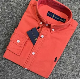 2023 Little Horse Heren Shirt Polo Polo Lange Mouw Zakelijke Herfst Leisure Mannen Toevallige Losse Zonnebrandcrème Ontwerp 288ss