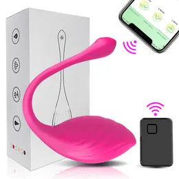 Sex Toy Massager App Bluetooth Control Female Vibrator for Women Clitoris Stimulator Wireless g Spot Dildo Love Egg Toys Adults