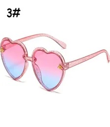 Children sunglasses fashion heart bee sunglass Sun Glasses Frame Girls Boys Baby Eyeglasses factory whole3021614