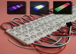 12V WS2811 5050 RGB LED Pixel Module Light Strip Tape 3LEDs Addressable Dream Full Color Chasing Injection Lens IP65 Waterproof fo7715758