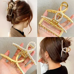 Dangle Shandelier Fashion Summer Metal Clips for Women French Big Claw Clips Girls Hair Clip Adech Aways Pince Cheveux Wholesale Z0608