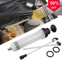 New 500ml Car Brake Fluid Extractor Oil Change Syringe Bottle Transfer Manual Fuel Suction Filler Evacuator Pump Auto Dispenser Tool