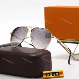 Modedesigner-Sonnenbrillen, Herren-Designer-Brillen, Lünetten, ovale, gebogene Oberfläche, bedruckte Linsen-Sonnenbrillen, trendige Mode-Luxus-Herrenbrillen mit Etui-Sonnenbrillen