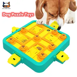 Dog Puzzle Toy Dogs Brain Education Mentally Stimulation Toys Puppy Treat Food Feeder Dispenser Advanced Level 3in1 Interactive