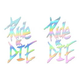 MTB Frame Adesivo Ride Or Mie Decalcomanie Biciclette In Vinile