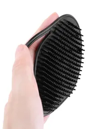 Men Hair Comb Brush Pocket Travel Portable Beard Mustache Palm Scalp Massage Black Shampoo Hair Styling Tools 30 pcs1048716
