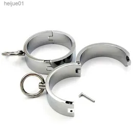 Iron Handcuffs Metal Ankel handled manschett begränsningar fetisch slav bdsm bondage erotiska produkter sexighop vuxna spel sex leksaker för två l230518