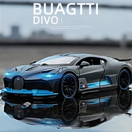 Diecast Model Car 132 Alloy Diecasts Metal Toy Car Model Bugatti Divo Toy Vehicles Miniature Car Model With Light Toys For Boys Kids Christmas GI 230608