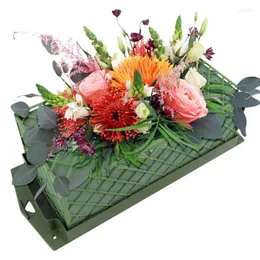 Dekoracyjne kwiaty Flower Flower Cage Cages Holders Floral Brick Stand Multifunkcjonalne dekorowanie stołu ślubnego