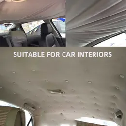 Kit De Réparation Toit Voiture 60 Pièces - Rivets Et Boutons Universels + Outil - Pour Garniture De Plafond Intérieur Affaissé