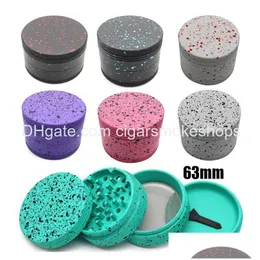 Herb Grinder Dhs Star Like Zinc Grinders Accessori per fumatori 4 strati con collettore di polline Large Tobacco Spice Gr185 Drop Delivery Ho Dhe9U