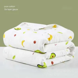 Badhandduk, fyra lager Gace Cover Filt Baby levererar barns små handdukar Nyfödda bomullsslag