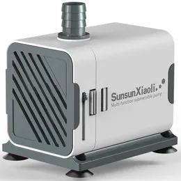 ポンプSunsun Xiaoli XQP500 6W XQP1000 15W XQP1500 23W SISC TANK SMOLL SUBSEBLE PUMP WATER FILTER FILTER ULTRAQUETIET