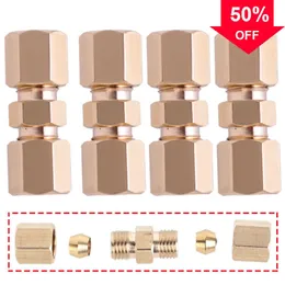 Neue Universal Auto Bremsschlauch Messing Armaturen 3/16 "Export Bremsleitungen Rohr Union Fittings Gerade Messing Stecker Auto Zubehör