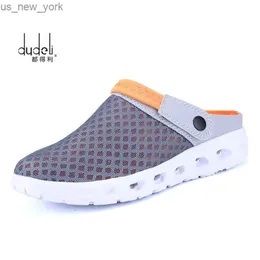 Erkekler Yaz Sandalları Nefes Alabilir Mesh Sandal Yaz Plajı Erkek Ayakkabı Su Adam İzler Moda Slaytlar Ucuz Ayakkabılar Zapatos Hombre L230518