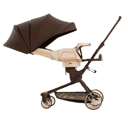 Yy Foldable Baby Stroller Can Sit and Lie Lightweight Children's Baby Going out Trolley