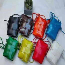Venetas Designer Bottegas Whole Handbags Whole Woven Mobile Phone Bag Zero Wallet Women's Bag Shoulder Crossbody Bag299m