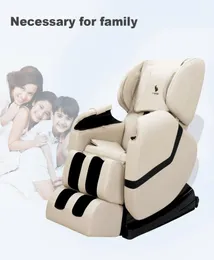 Khaki Deluxe Full Body Shiatsu Massage Chair Recliner ZERO GRAVITY Foot Rest New Year039s gift New6879101