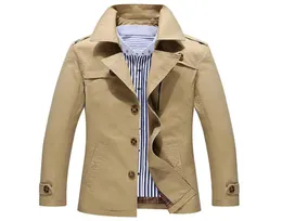 Men039s Trench Coats Whole Men Coat Fashion British Style Brand Clothing Windbreaker Winter Jacket Male Slim Waterproof Ou4462831
