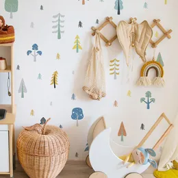 Tree sypialnia backsplash dekoracja tapety dla dzieci pokój samoprzylepny naklejki na winylowe wodoodporne naklejki ścienne DIY