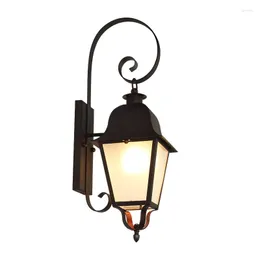 Wall Lamp Outdoor Waterpro Courtyard Retro Exterior Entrance Balcony Nostalgic Lamps Lampara De Pared