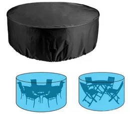 Outdoor Furniture Cover Garden Rect Patio Table Desk Chair Waterproof Black Color 600D Dust Rain UV Protection2510824