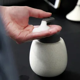 Spender Nordic Ceramics Schaumseifenspender Armband Handspender Toiletten-Desinfektionsflaschen Badezimmerzubehör Leere Pumpflasche