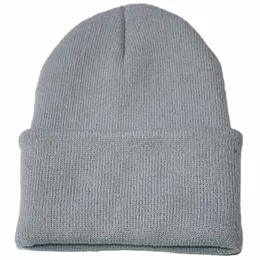 BeanieSkull Caps Hip Hop Fashion Cappello lavorato a maglia Uomo Donna Misto cotone Tinta unita Slouchy Knitting Dance Beanie Casual Per donna 230608