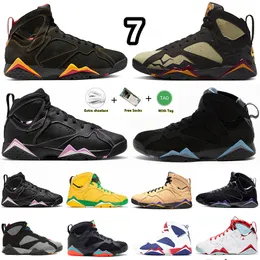 Jumpman 7 7s basketball shoes Trophy Room Citrus New Sheriff in Town Olive Oregon Ducks Barely Grape Afrobeats Bordeaux Chambray Bordeaux trainers sport sneakers