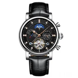 Модельер -дизайнер часов Woman Tourbillon Automatic Watch for Men AAA Качественная многослойная работа EW Factory Skeleton Vintage Watch Популярные повседневные SB042 C23