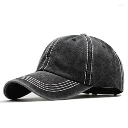 Ball Caps Simple Solid Men's Baseball Cap Women's Snapback Cotton Dath Hat Man Trucker Gorras Summer Fisher Brand Adult