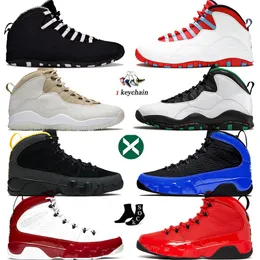 Basketball Shoes Casual Jumpman 9 9s Mens 10s Jorden Chile Red Change the World Jodan University Blue Gold Space Jam 10th Anniversary Chicago Flag 10 Trainers