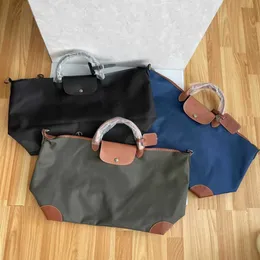 Luxury Designer bags Handbag Shoulder Crossbody Bags High Version Cowhide with Encrypted Nylon Large Dumpling Bag for Men and Womens Travel Capacity Hand Luggage