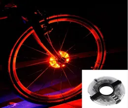 Leadbike New Bicycle Cycling Hubs Light Bike Fronttail Light LED 스포크 휠 경고 경고 방수 자전거 액세서리 9183457