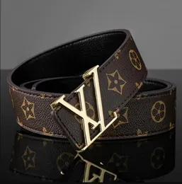 2023 Belts for Jeans Luxury Design Women Needle Buckle Fashion Letters Plaid Print Golden Belt Party Favors with Box Size 100cm-125CM louise vutton viuton