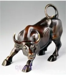 Details about Big Wall Street Bronze Fierce Bull OX Statue 03078176